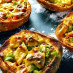 minipizzas de verduras